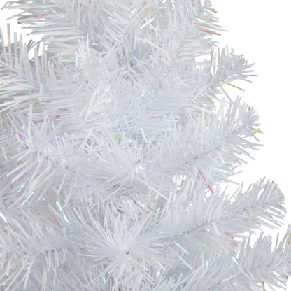 1.5 FT White Iridescent Spruce Artificial Christmas Tree - Unlit