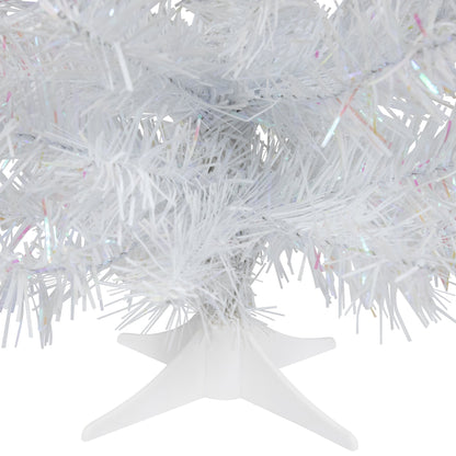 1.5 FT White Iridescent Spruce Artificial Christmas Tree - Unlit